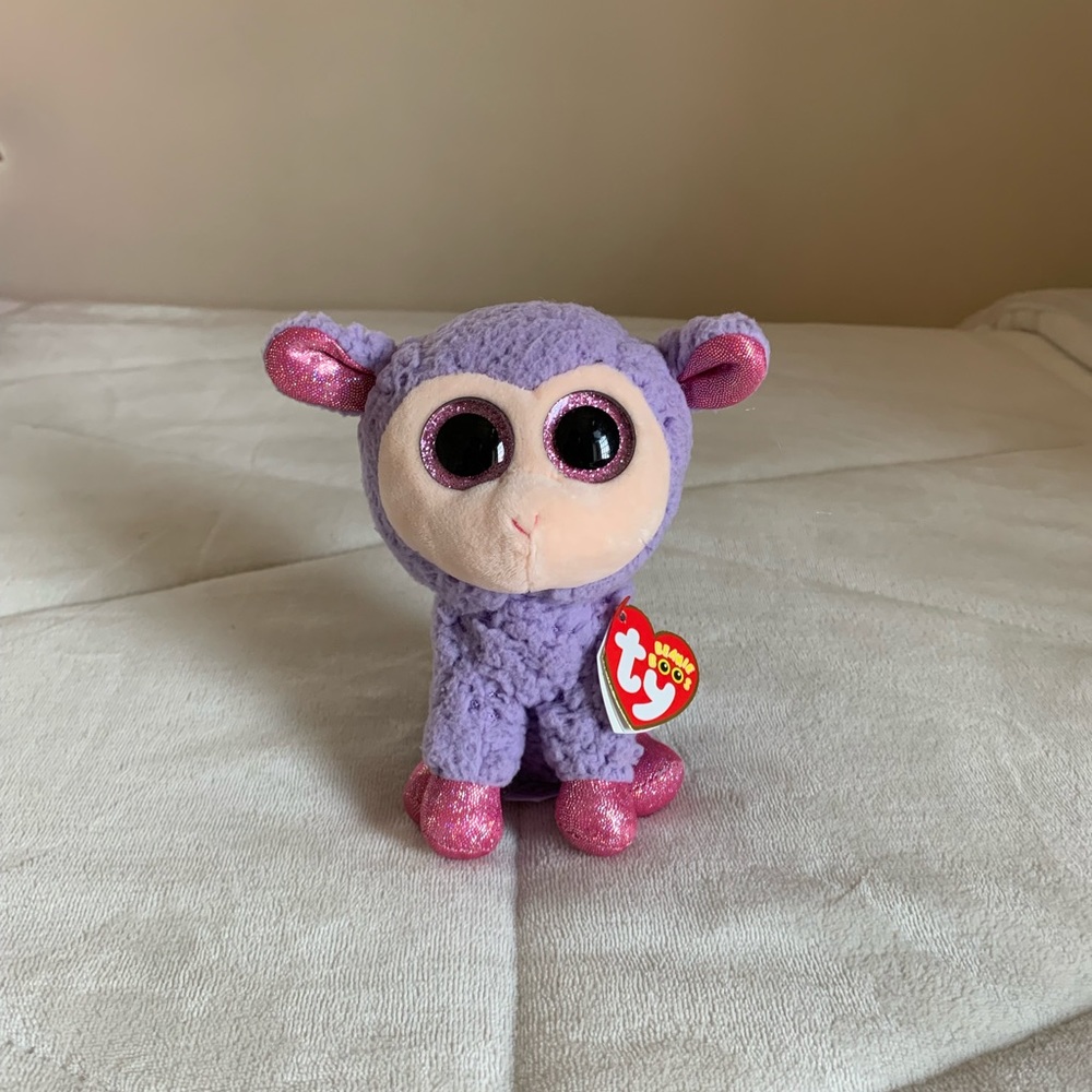 Purple Lamb Beanie Boo